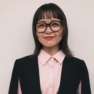 ミディアム カラー パーマ/透明感カラー 元町🌱takutoのヘアスタイル