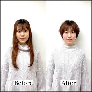 ショート カラー 表参道【髪質改善】 宮嶋勇太のヘアスタイル