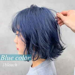 ショート カラー ヘアアレンジ ネイル マツエク・マツパ 透明感カラー/推しカ ラー☁️JURAのヘアスタイル