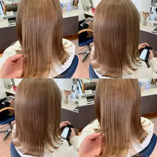 ミディアム hair salon siro所属・小澤 志穂のヘアスタイル