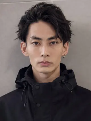 ミディアム メンズ メンズ支持率No.1 KAIのヘアスタイル