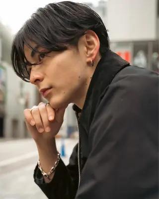 ショート パーマ メンズ JINKIメンズ特化 メンズカットパーマのヘアスタイル