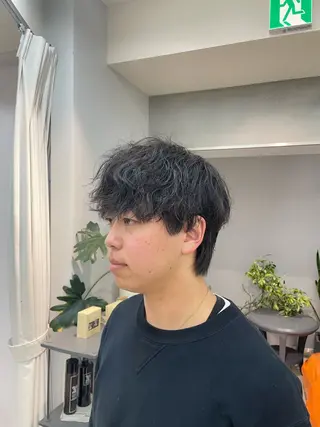 パーマ メンズ EXCIA 表参道所属・メンズ縮毛矯正 メンズカット/タカラのヘアスタイル