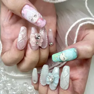 ネイル 池袋痛ネイル Nok. 渡辺のネイルデザイン