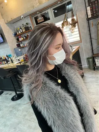 ロング カラー C'LD Hair Produce【シールドヘアープロデュース】所属・シールドヘアー/那覇 /縮毛矯正/ブリーチのヘアスタイル