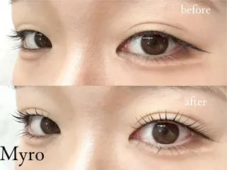 マツエク・マツパ Myro Airiのマツエク・マツパデザイン