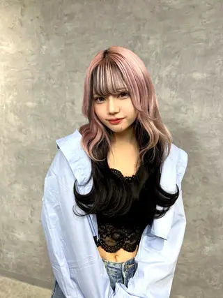 ロング 原宿プルエク1位‼️ 口コミ⭐️5✨Kaiのヘアスタイル