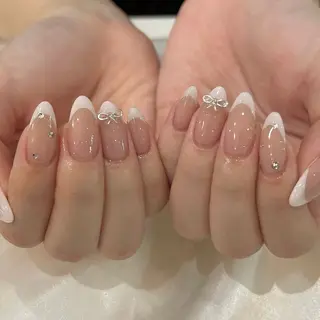 ネイル Rela・S アロマリンパ、ハイパーナイフ、痩身、小顔所属・Mika 🩵のネイルデザイン