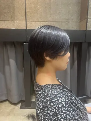 ショート 透明感/血色カラー/ 似合せレイヤー/ゆいのヘアスタイル