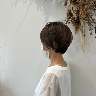 ショート 松本 玲菜のヘアスタイル