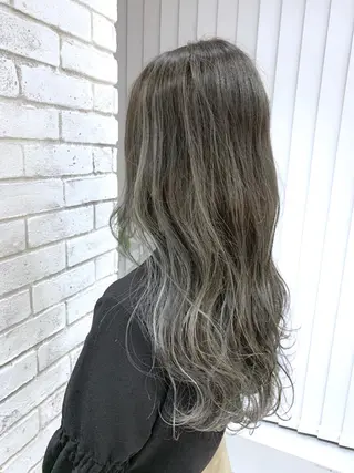 ロング カラー パーマ ヘアアレンジ filo byFeria渋谷所属・縮毛矯正/美髪 髪質改善/石田幸輔のヘアスタイル