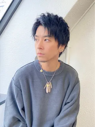 ショート メンズ メンズ/スパイキー ショート/isseyのヘアスタイル