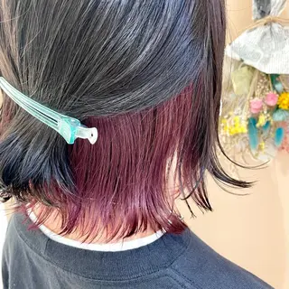 ミディアム カラー ショート/ボブ 🌟齋藤ほのかのヘアスタイル