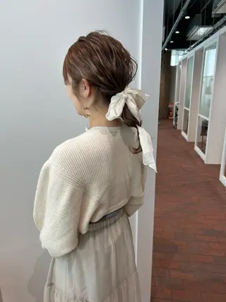 カラー ヘアアレンジ CURIO/南船場 /RIN💈🍎のヘアスタイル