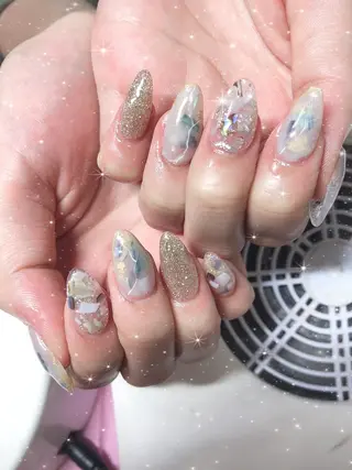 ミディアム ネイル 《LB》ラブリエ Nail&eyeのマツエク・マツパデザイン