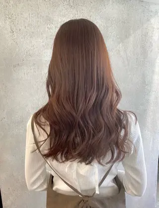 カラー ひな‪‪︎/暖色 柔color🫧のヘアスタイル