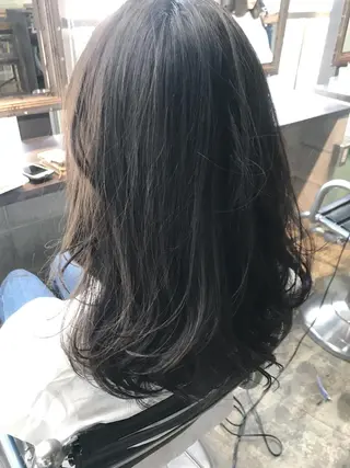 セミロング カラー DUMBO所属・【完全マンツー 恵比寿】佐藤 翔のヘアスタイル