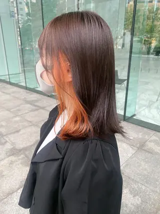 ショート カラー ヘアアレンジ 【代表】 たき〜のヘアスタイル