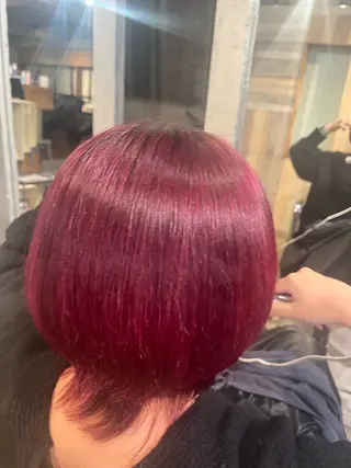 ショート カラー 泉澤 風花のヘアスタイル