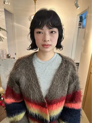 ショート パーマ lelu所属・lelu / 佐々木のヘアスタイル