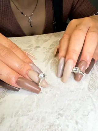 ネイル YOUTH nails waxing所属・YOUTH natsumiのネイルデザイン