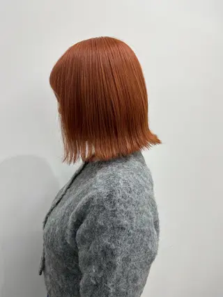 カラー yuka/ロング/ レイヤーカットモデルのヘアスタイル