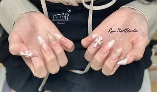 セミロング Ryunail所属・Ryu Nail NekoChanのネイルデザイン