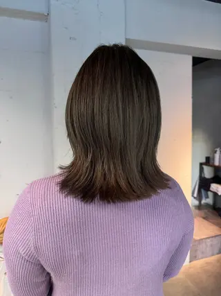 セミロング カラー 艶髪/髪質改善/ MONSO山本のヘアスタイル