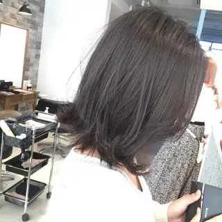 ショート カラー ボブ/暖色/デザイン KOYUKI⛄️のヘアスタイル