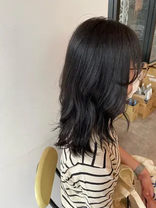 ミディアム カラー オスズ 🎀´-のヘアスタイル