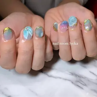 ネイル ﾈｲﾙﾙｰﾑﾘｯｶ 𝐦𝐚𝐲𝐮のネイルデザイン