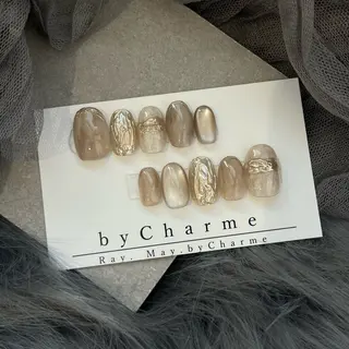 ネイル Ray. ちゅるん系ニュアンスのネイルデザイン