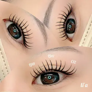 マツエク・マツパ li'a所属・li' aのマツエク・マツパデザイン