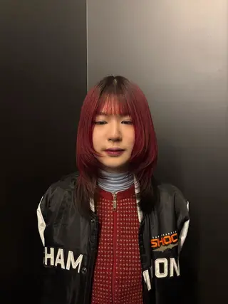 ロング カラー ハイトーン×デザイン 🪽🫧HIKARIのヘアスタイル