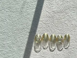 ネイル ⭐︎休業中の練習⭐︎ JNA認定講師髙橋のネイルデザイン