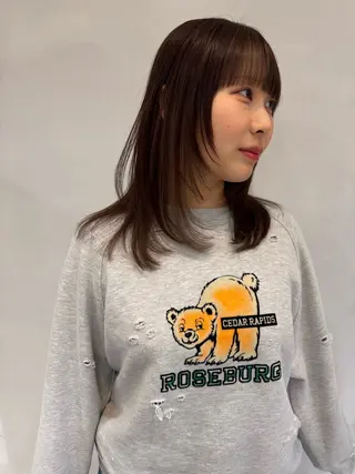 ミディアム カラー ill/ダブルカラー 髪質改善/小島のヘアスタイル