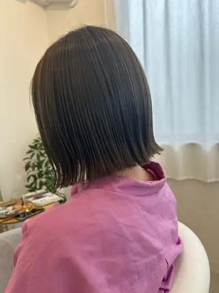 ミディアム カラー 【岡山/pilina 】白井美緒のヘアスタイル