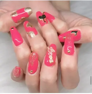 ロング 山科駅徒歩3分❣️ 代表　紗恵子のネイルデザイン