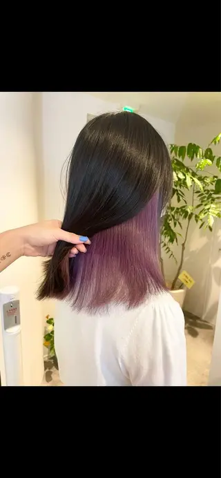 ミディアム カラー hayaka todaのヘアスタイル