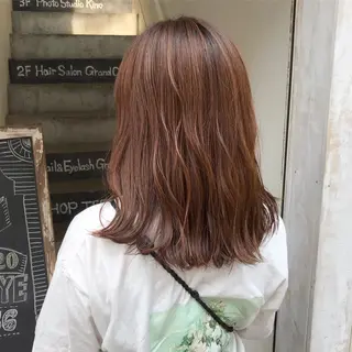 セミロング 【指名No1】飯塚 宏美のヘアスタイル