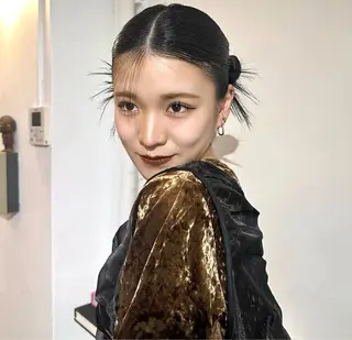 ミディアム ヘアアレンジ hair salon　丹tan所属・Rena✴︎トレンド ×スタンダードMIXのヘアスタイル