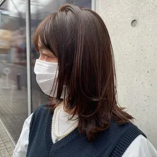 ミディアム かりん 🤍のヘアスタイル