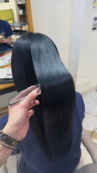 ロング カラー せいと/ウルフ/ ハイトーン/艶髪のヘアスタイル