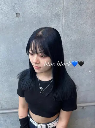 セミロング カラー 垢抜けカラー kira🌛のヘアスタイル