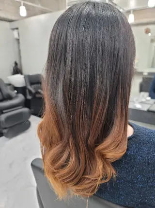 ロング カラー ヘアアレンジ Endearing所属・❇️安達 優心❇️ 髪質改善/艶髪特化のヘアスタイル