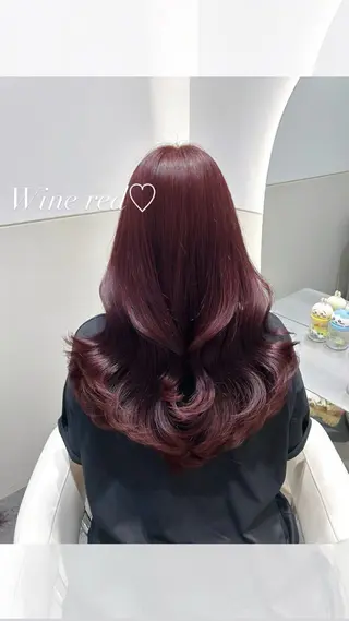 セミロング カラー 🩷韓国ヘア/ヨシン モリ🩷Maikaのヘアスタイル