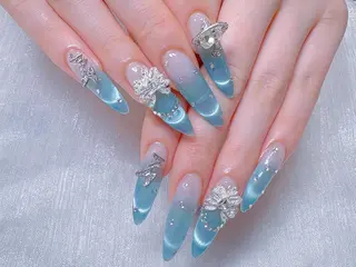 ネイル 💙羽生 彩光💙のネイルデザイン