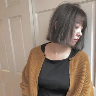 ミディアム 🌸ハイトーン 新田　廉 🌸のヘアスタイル