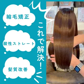 ロング 浜松/磐田/縮毛矯正 /メンズカット/Yuのヘアスタイル