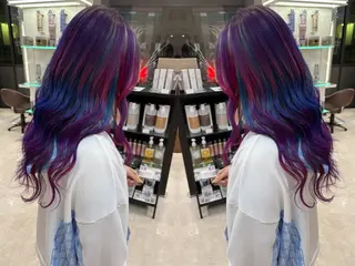 ロング 色落ちまで2度綺麗な ハイトーン🪞／ミクのヘアスタイル